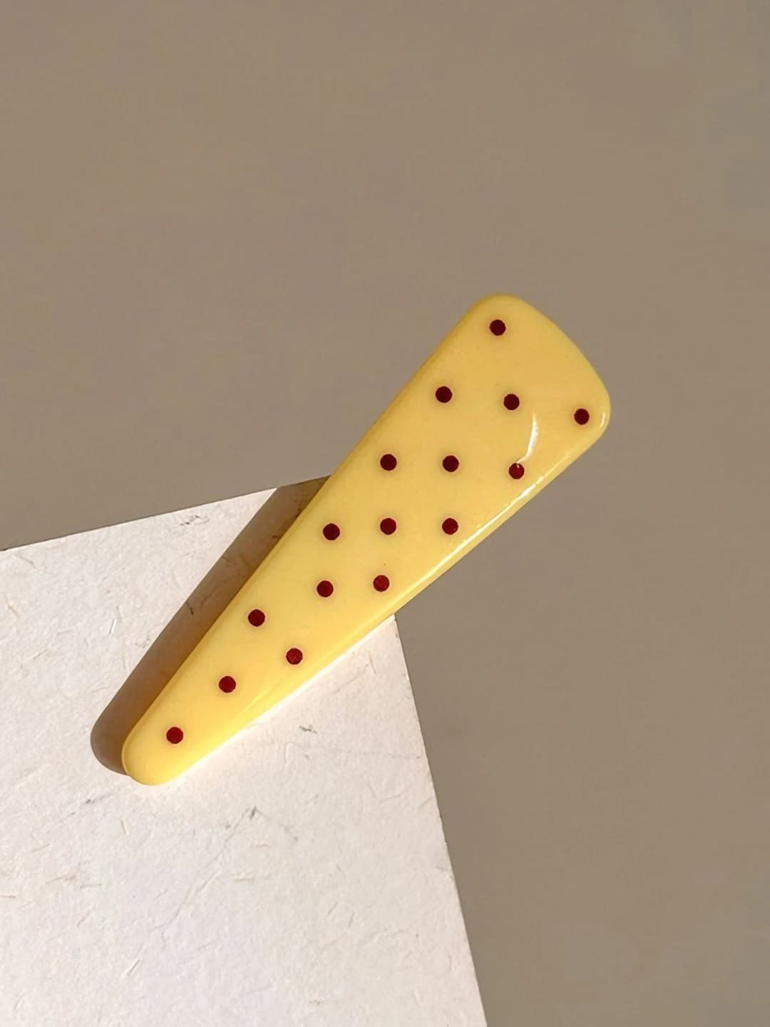 1# Sariq nuqali soch qisqichi ~5.7cm