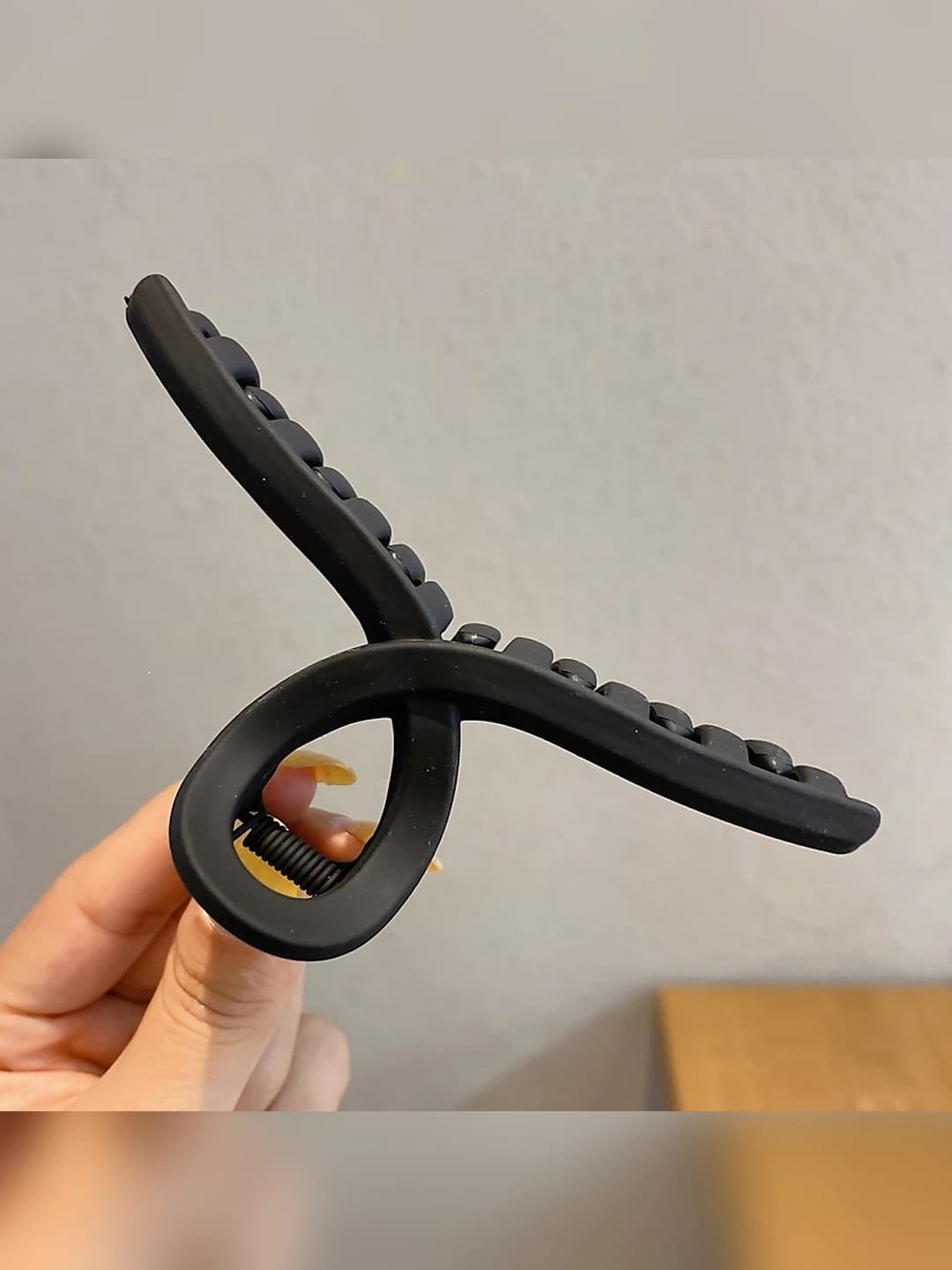 7# Black Y-shaped clip 11cm