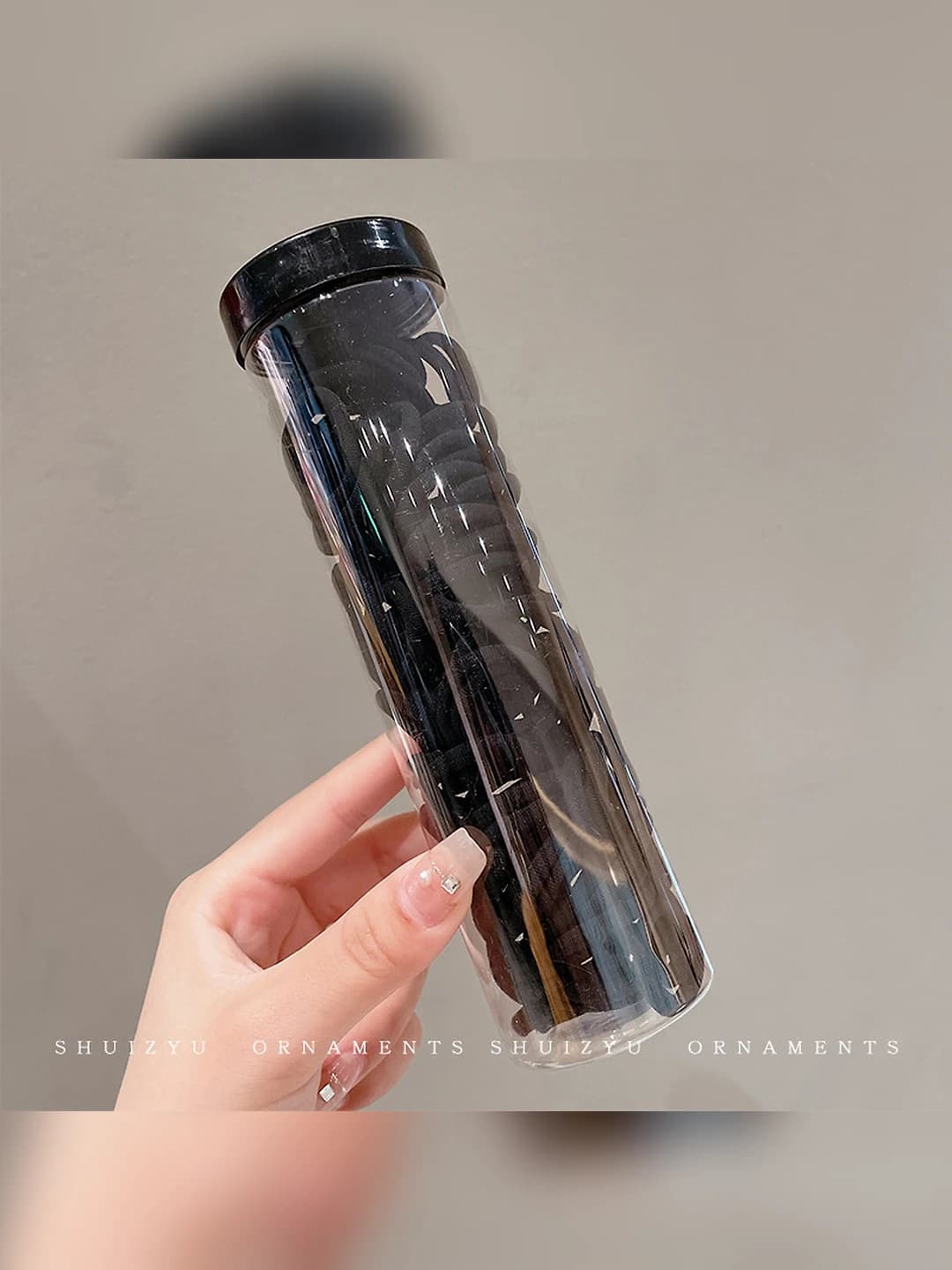5# Black (100 pcs, 2 cm)