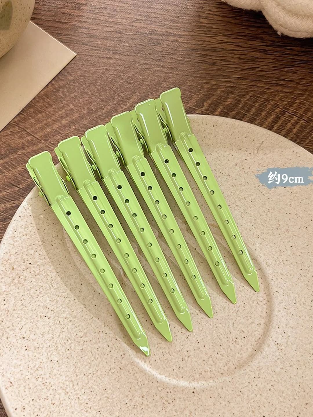 Green, 6 pcs