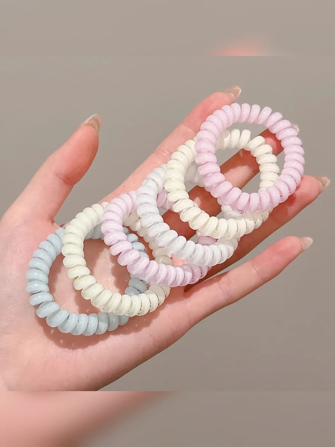 1# Macaron jelly tie 6 pcs ~5cm