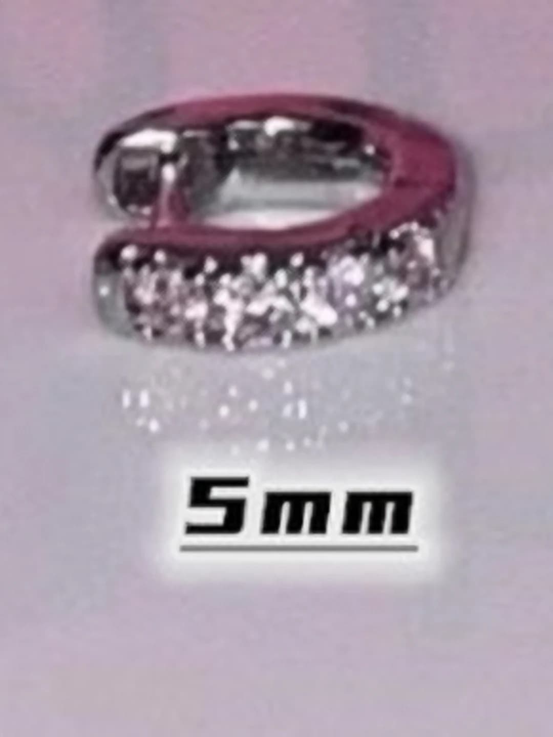 6# Pink diamond 5mm
