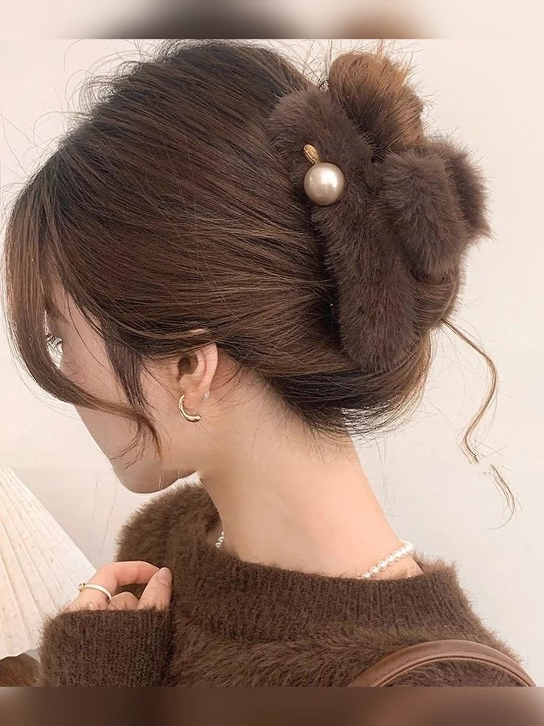 10# Dark brown gold pearl 13 cm