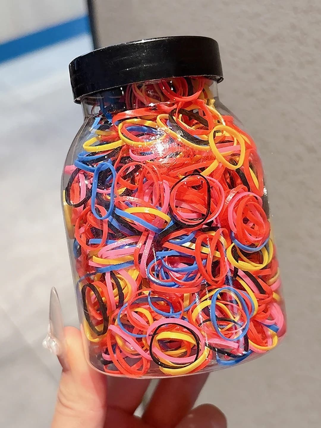 9# Black-multicolour, small, thick, 800 pcs