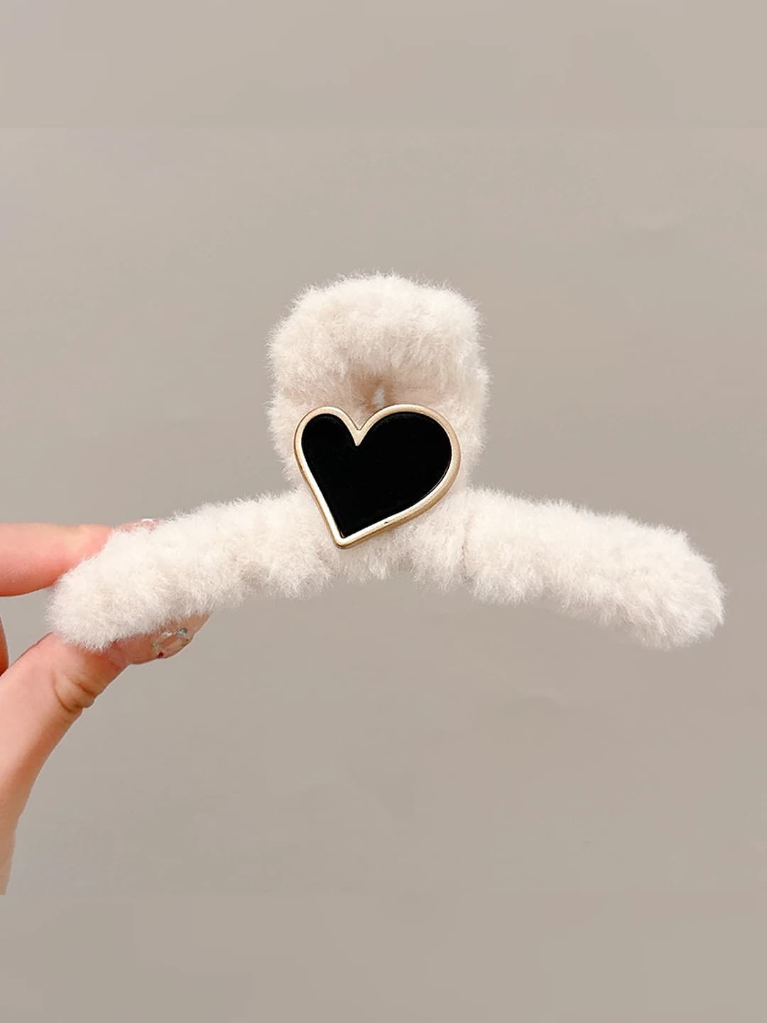 2# off-white fur 13 cm