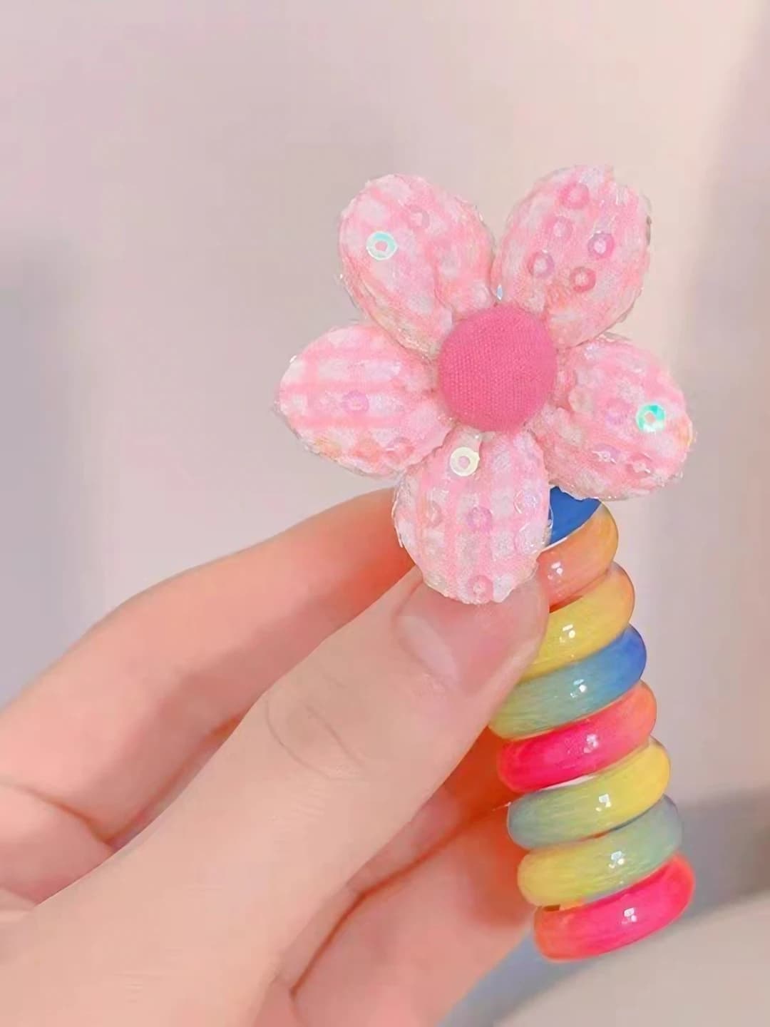 Пайеточные цветы