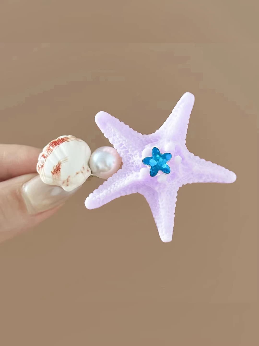 4# Pink starfish, 5.5 cm