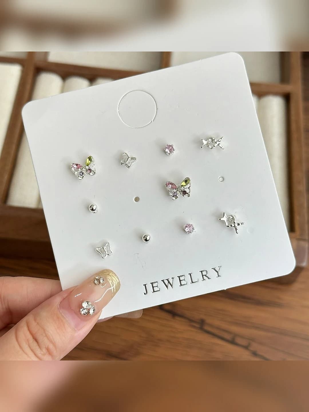 4# Colorful butterfly set / Alloy