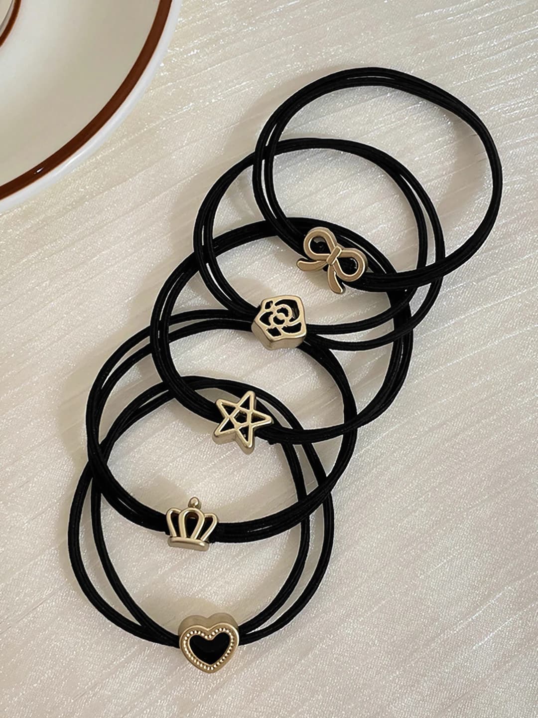 1# Black mixed 5 pcs