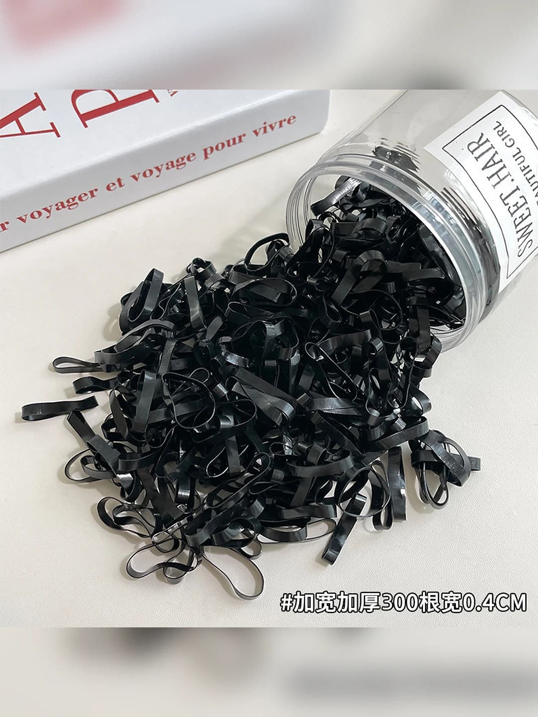1# Black, ~300 pcs, ~2.5cm