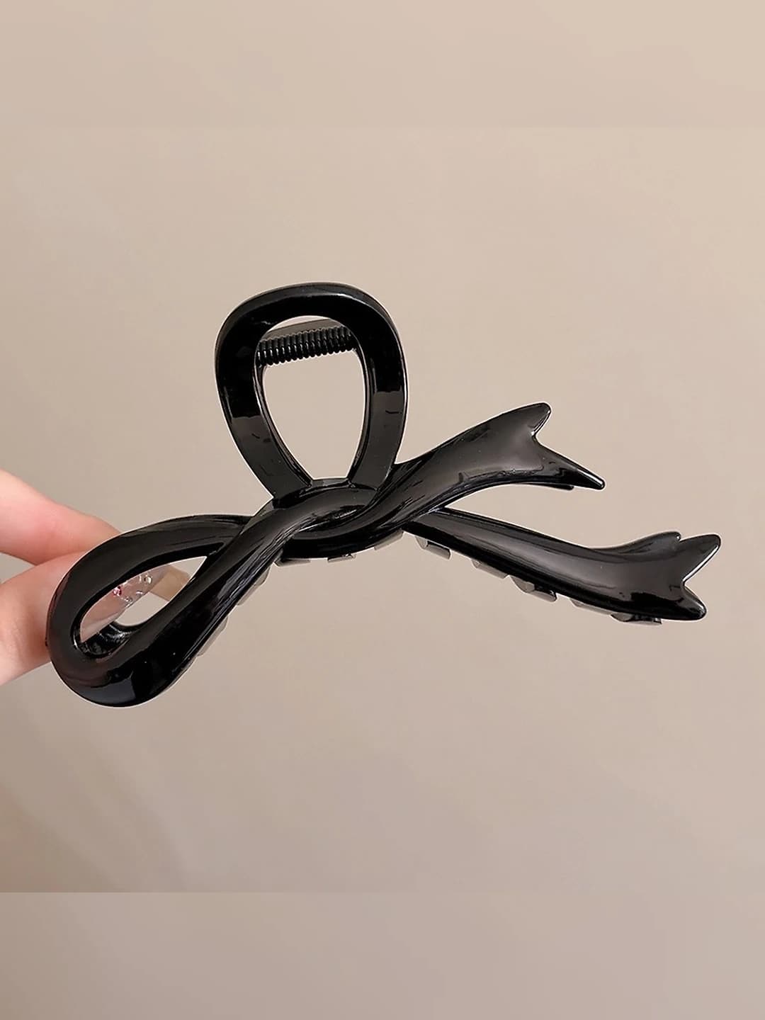 1 set, glossy black, 13.3 cm