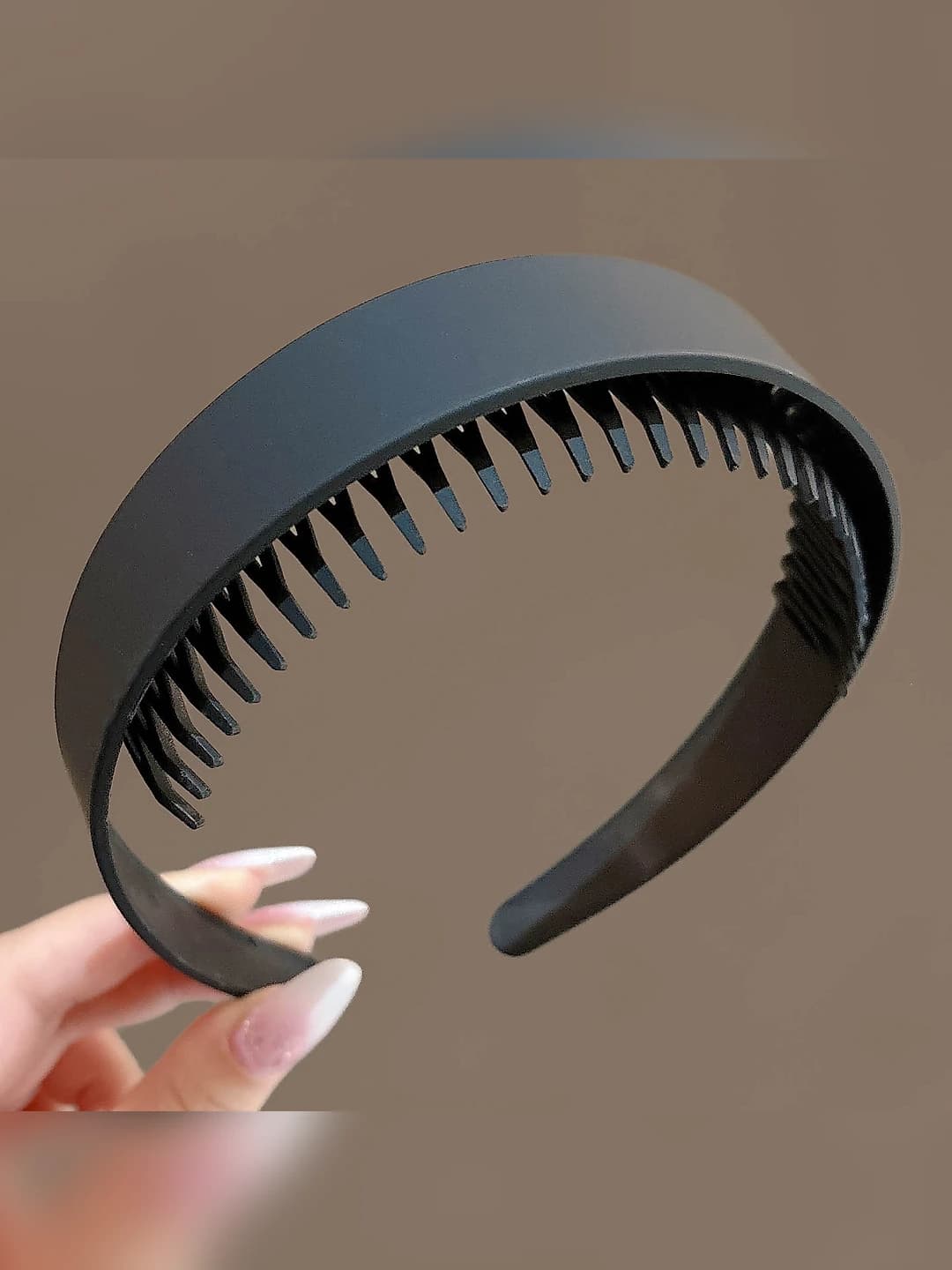 Matte black, 2.5 cm