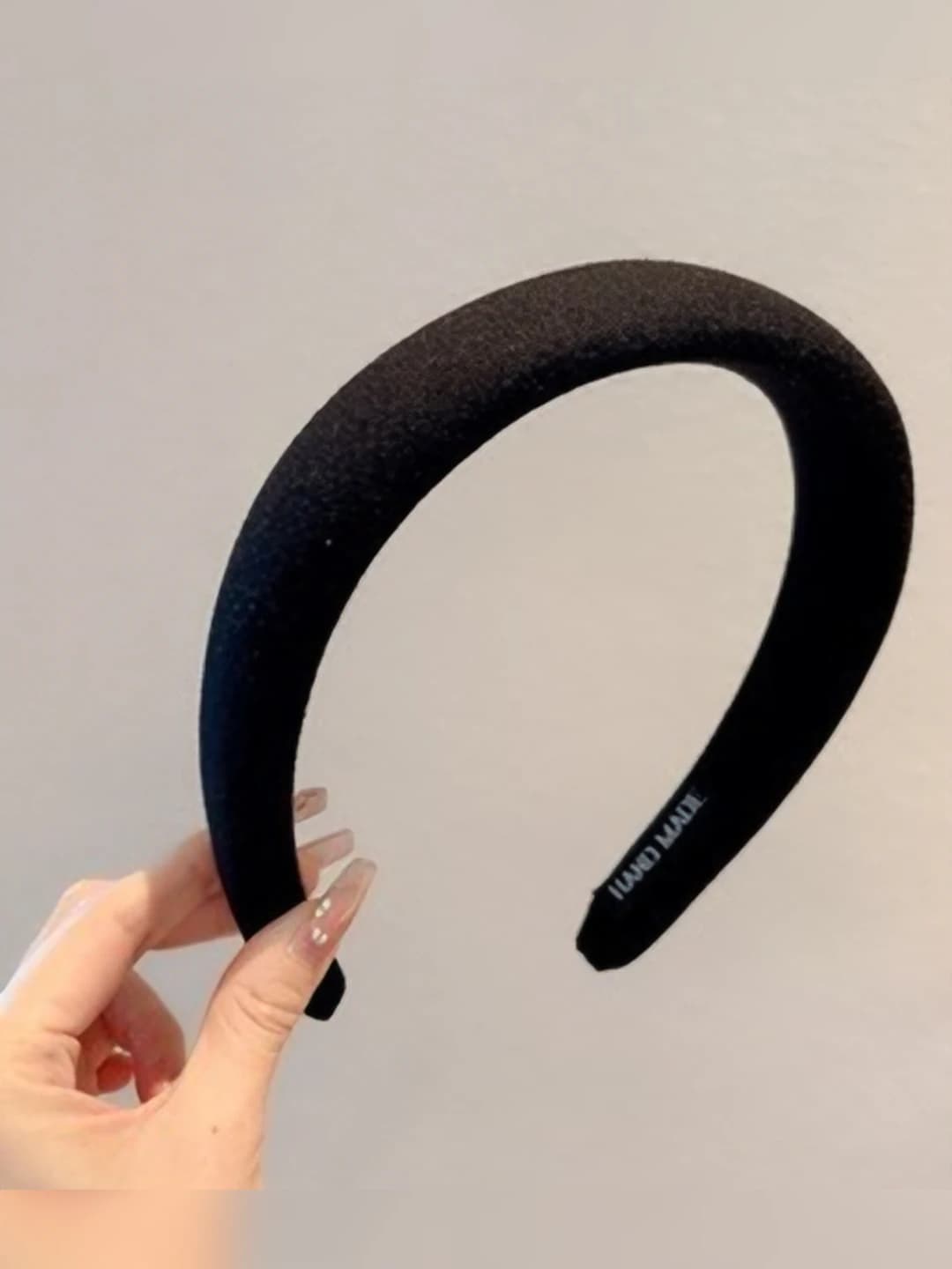 1# black foam headband