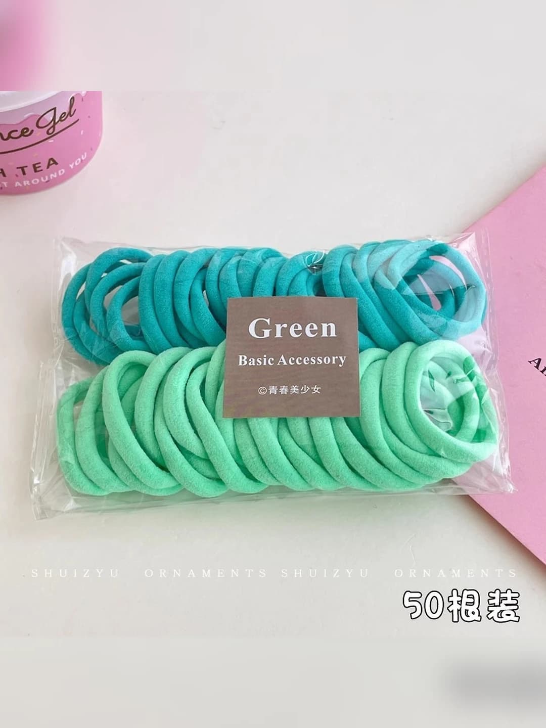5# Green color 50 pcs
