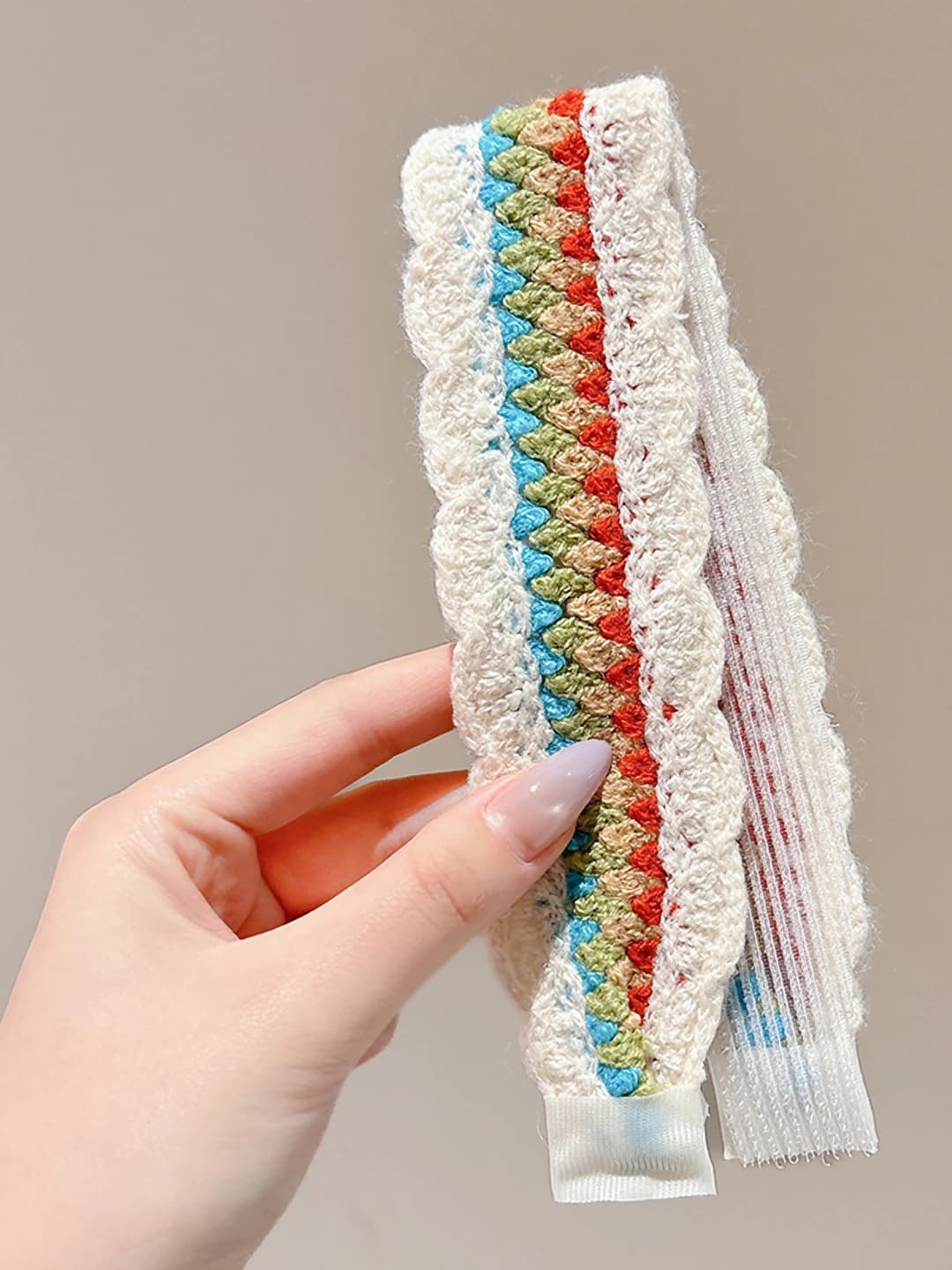 Multicolour braid