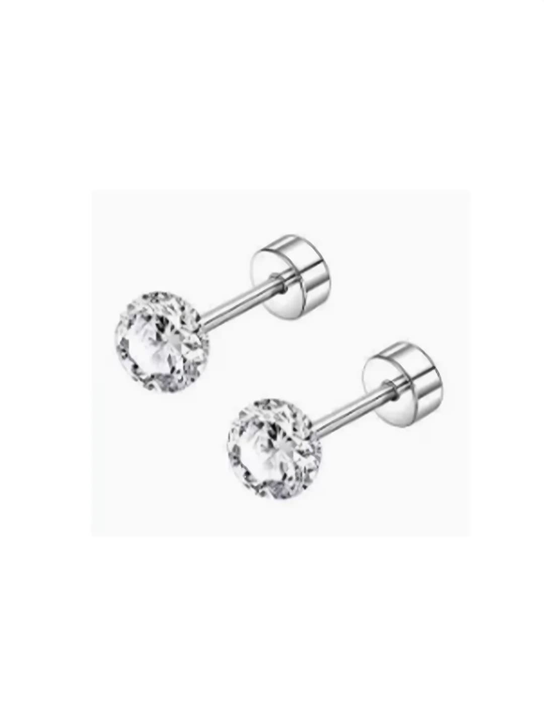 2# HZ25 Moissanite [Pure white 4mm]