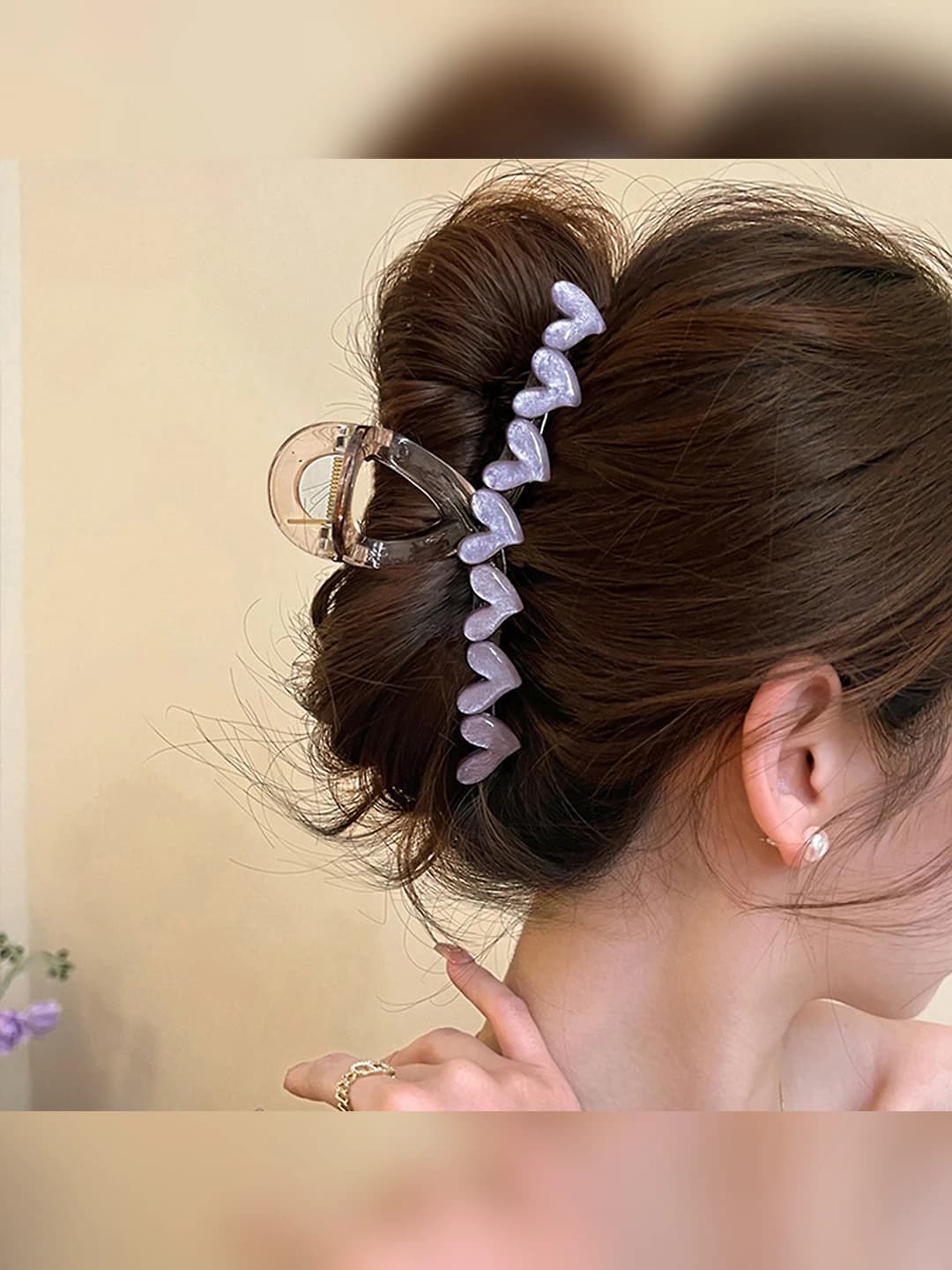 4# Фиолетовое сердце 13 см