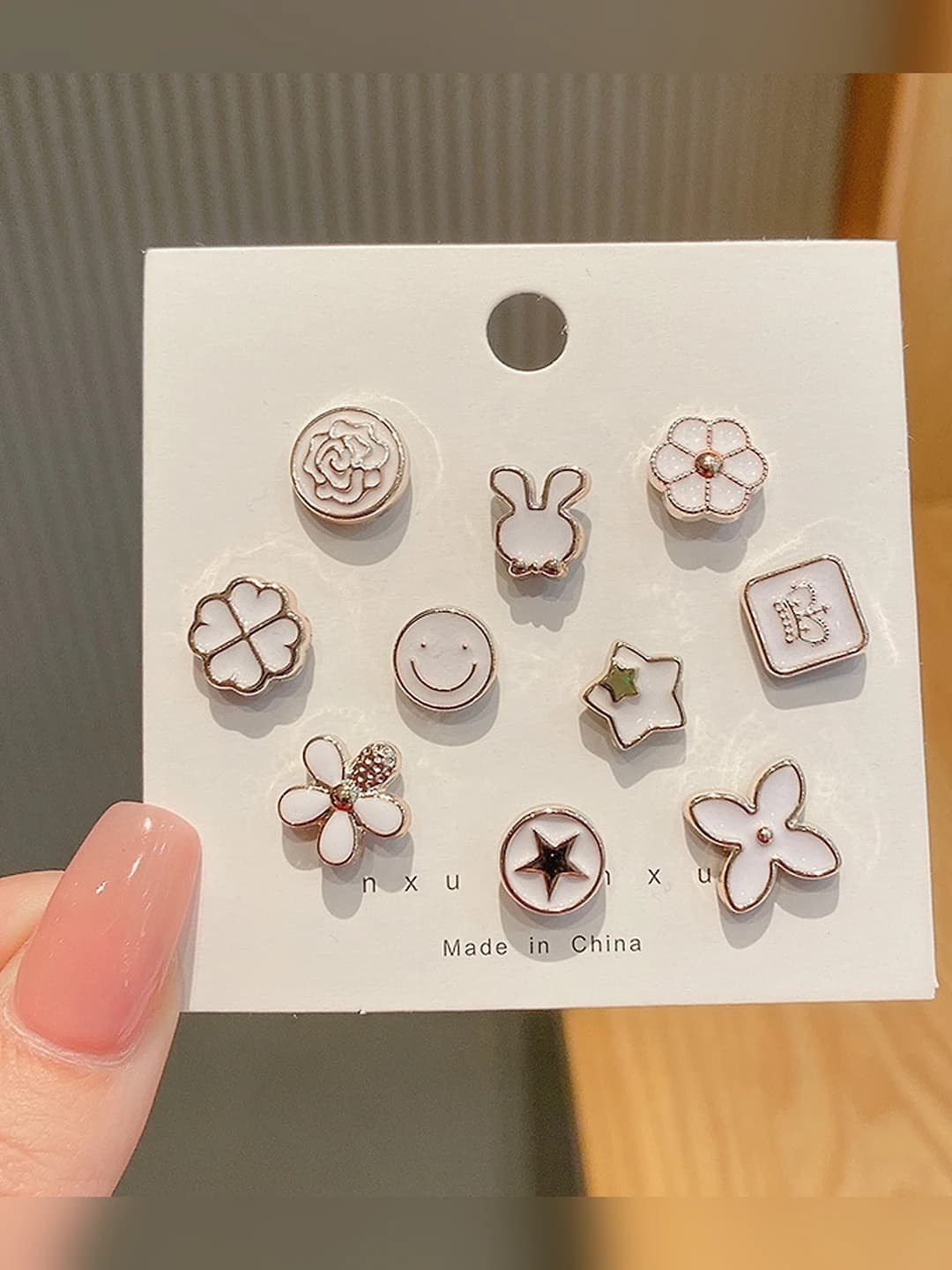 White mix (10 pcs)