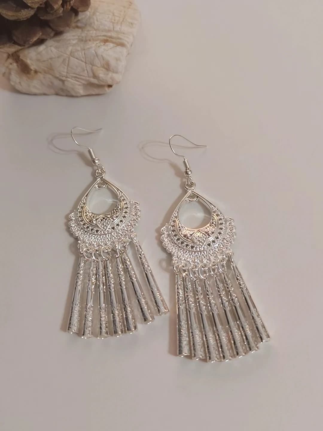 15# ear hooks - silver