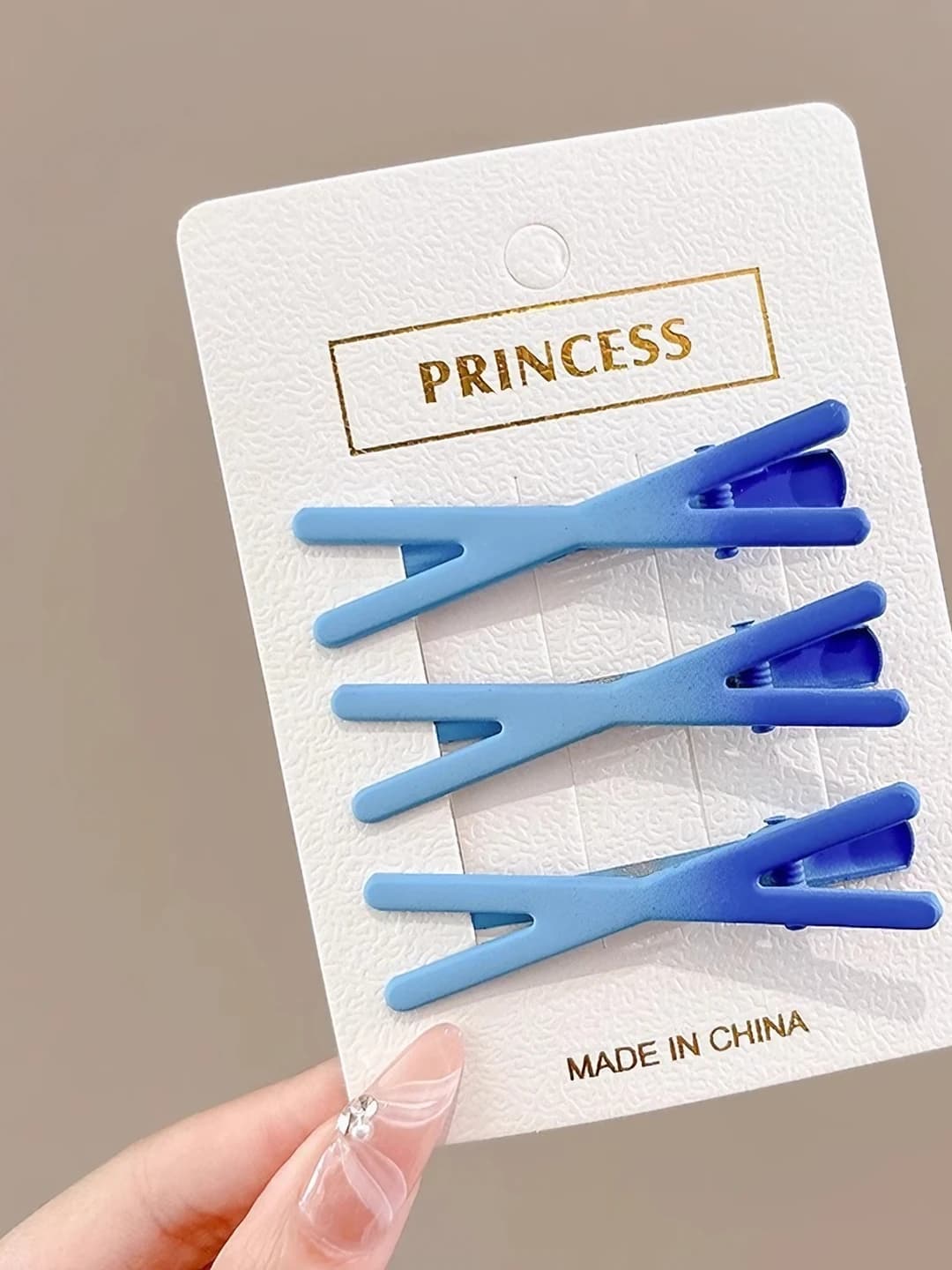 11# Blue gradient, cross, 3-piece set