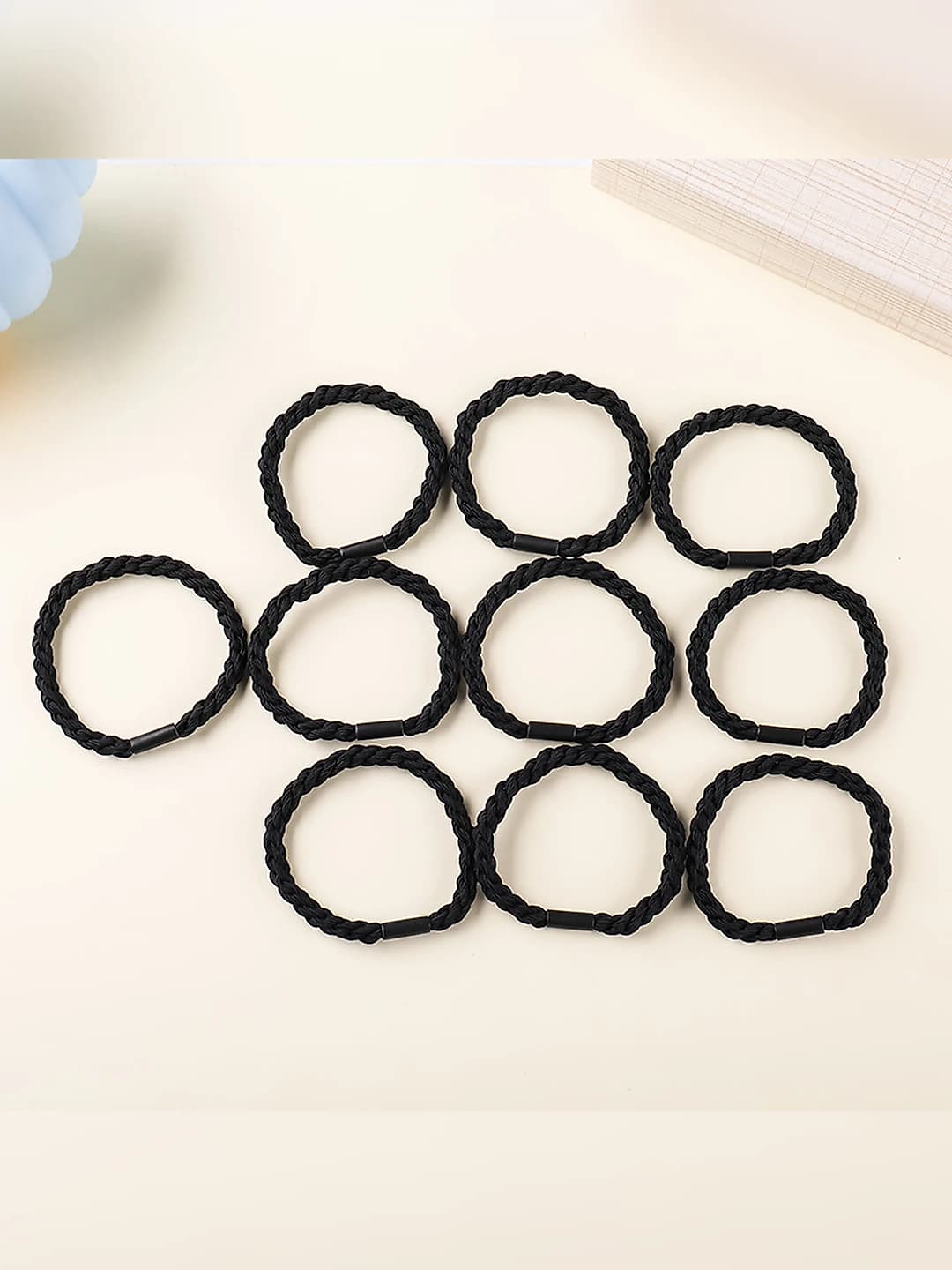 Twisted black, 10 pcs
