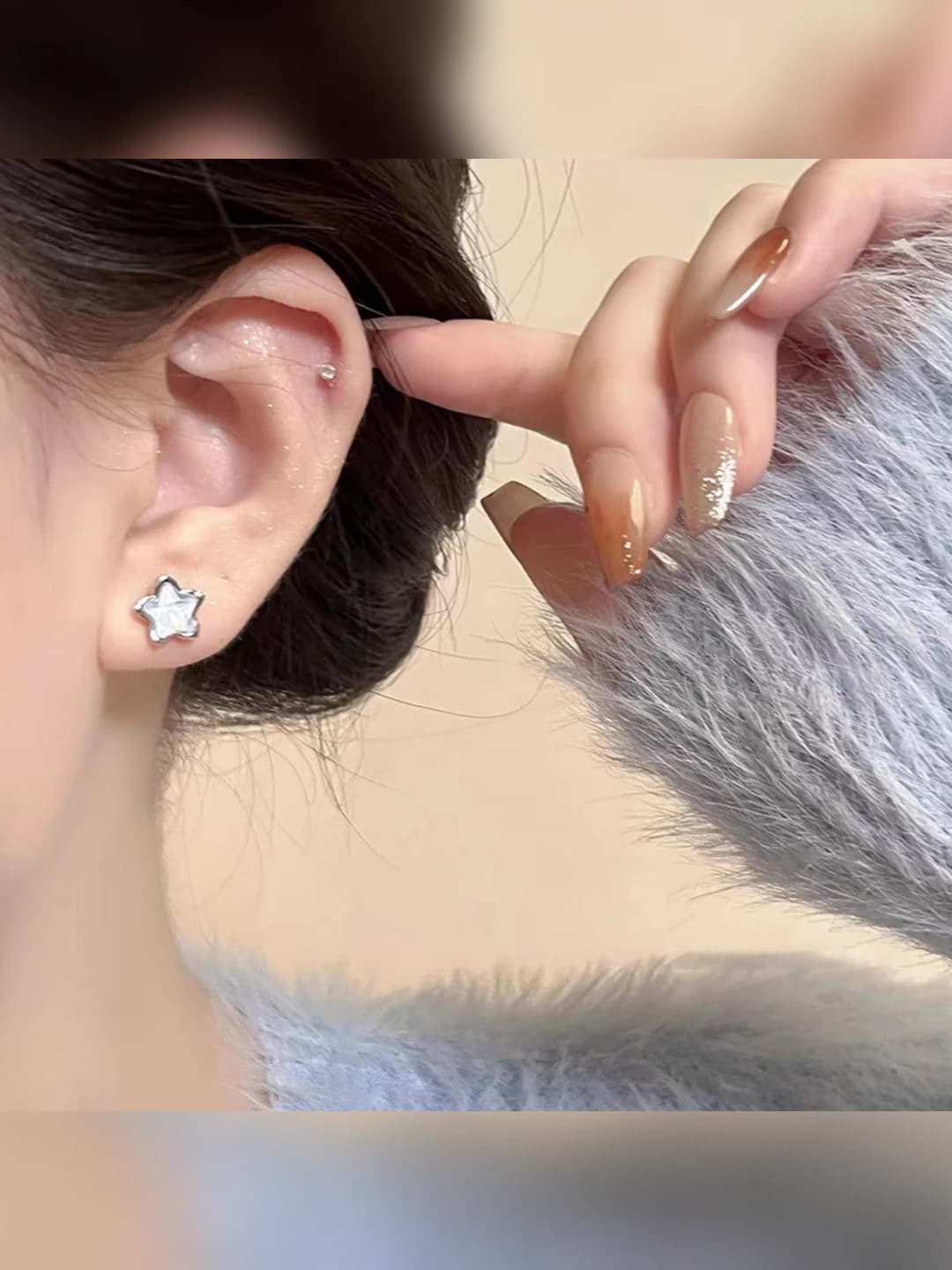 3# Star earrings
