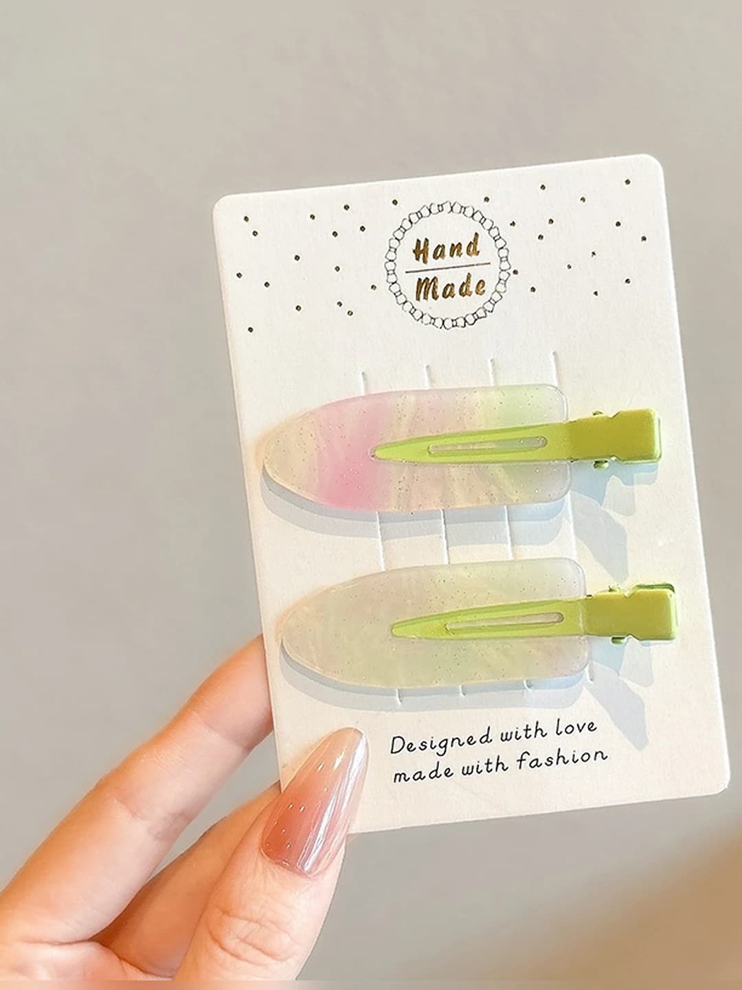 6# Fruit green 2 pcs - 6.5 cm