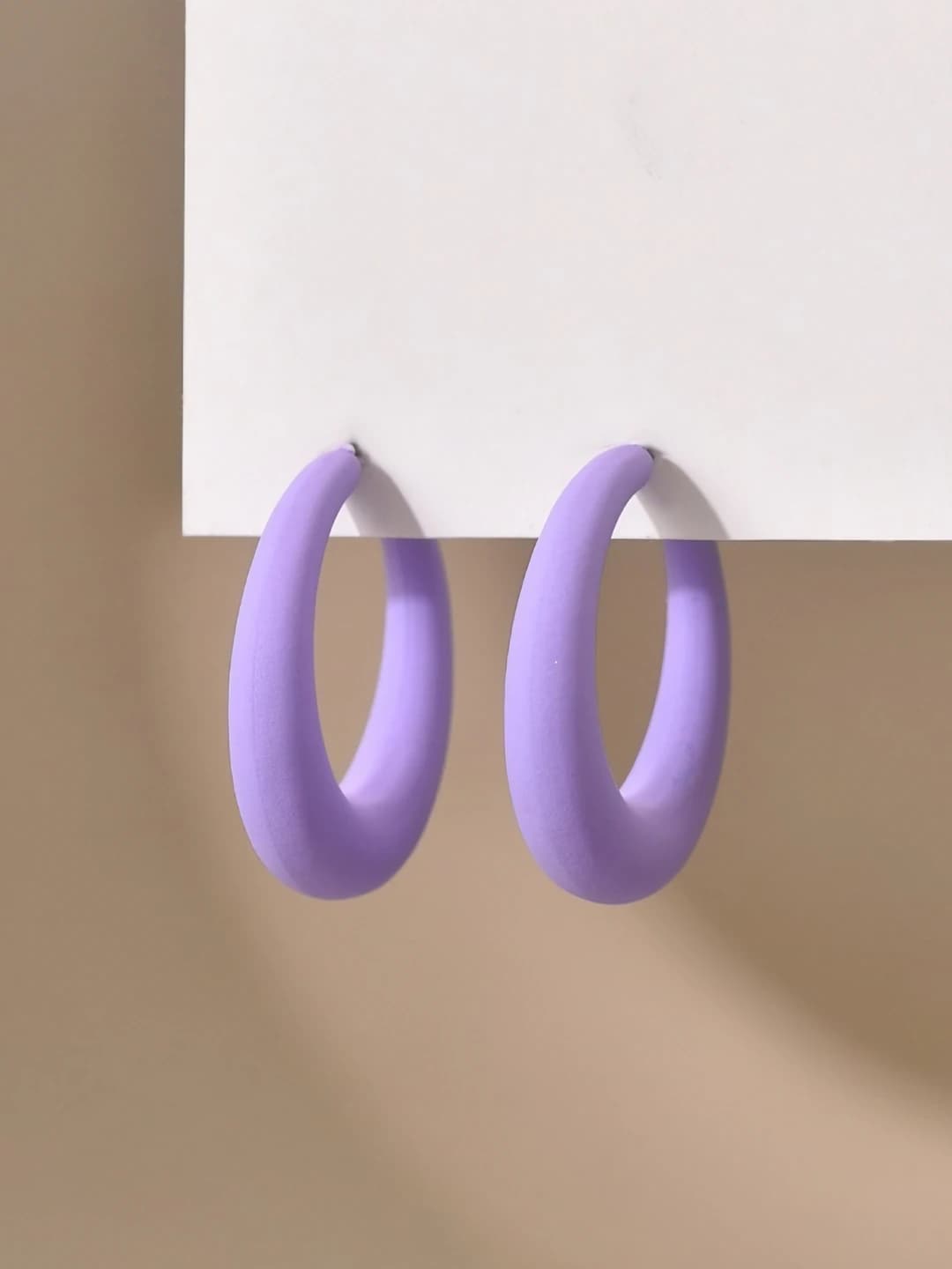10# Multicolour moon - Light purple ~3.5cm