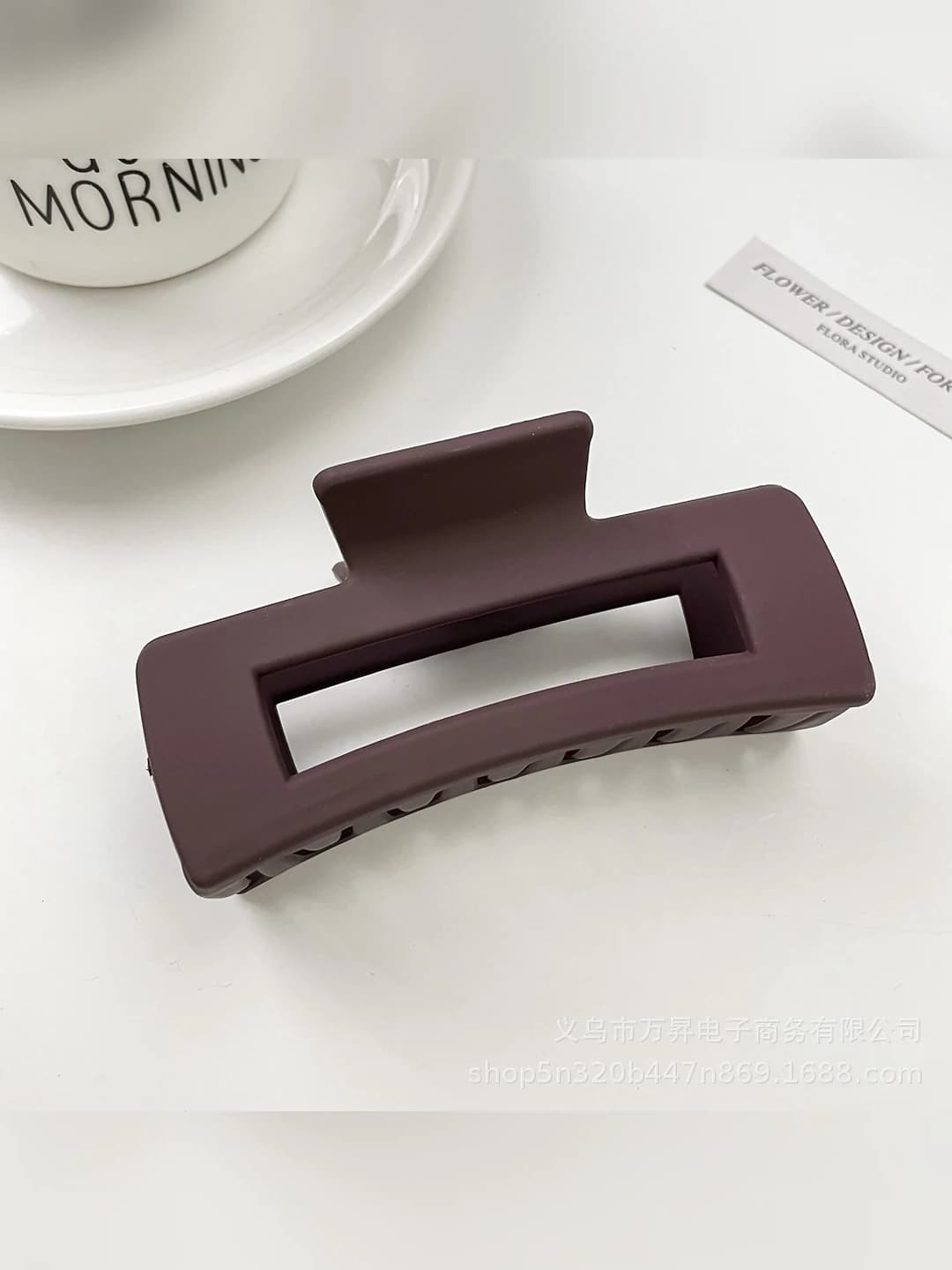 14# Lilak rangli to'rtburchakli qisqich 10.5cm