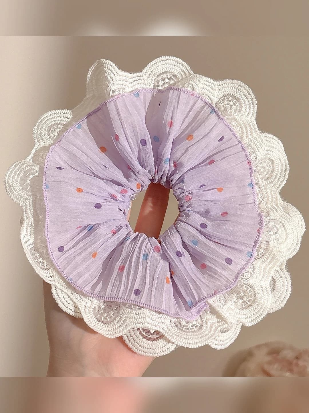 2# Purple lace 18 cm