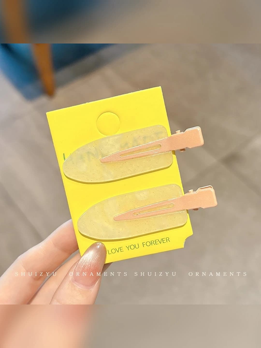8# Orange-pink 2 pcs - 6.5 cm