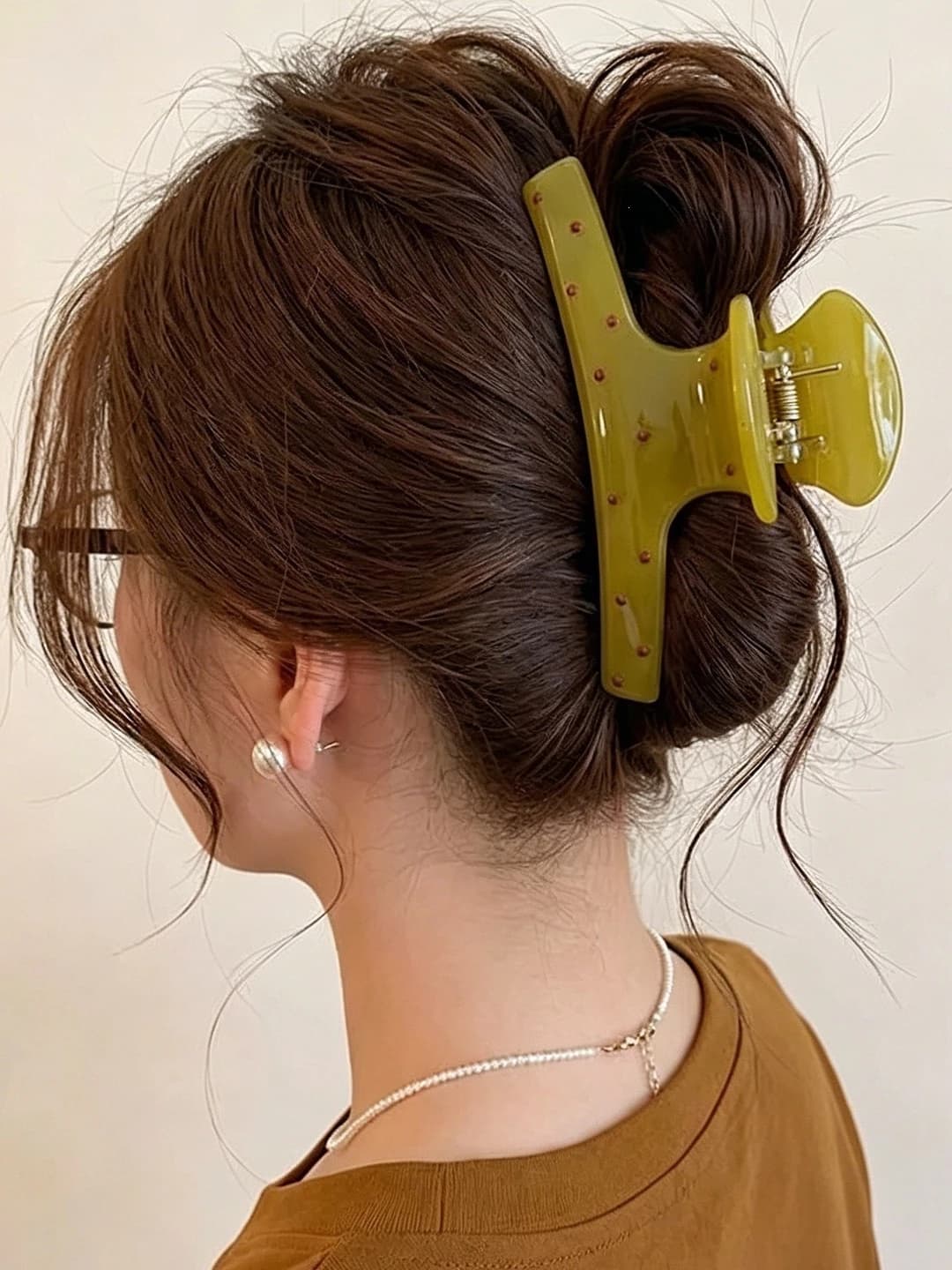 Жёлтый в горошек, 12 см