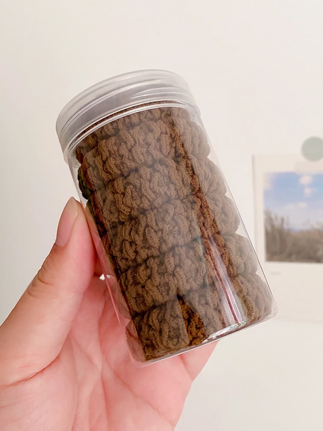 Coffee color 6 pcs in jar