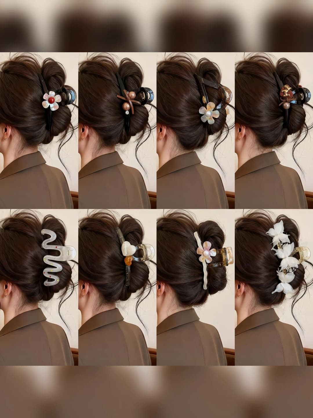 Women's hair clips and combs: large size, premium, delicate, for thick hair, claw clip, bow, sweet style