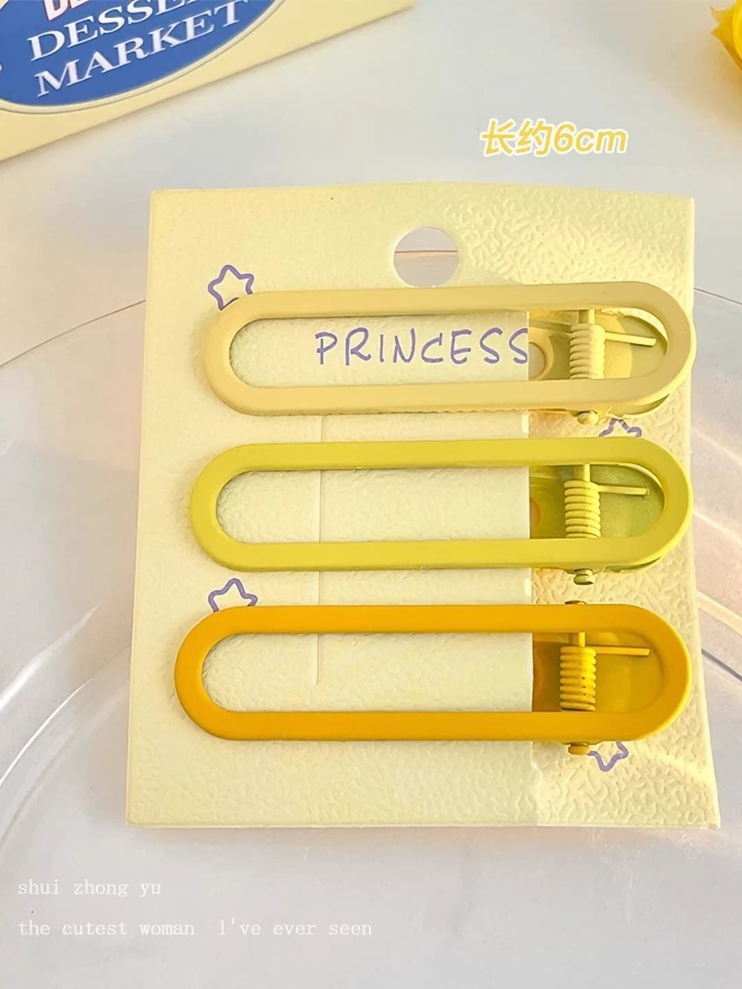 Goose yellow, 3 pcs