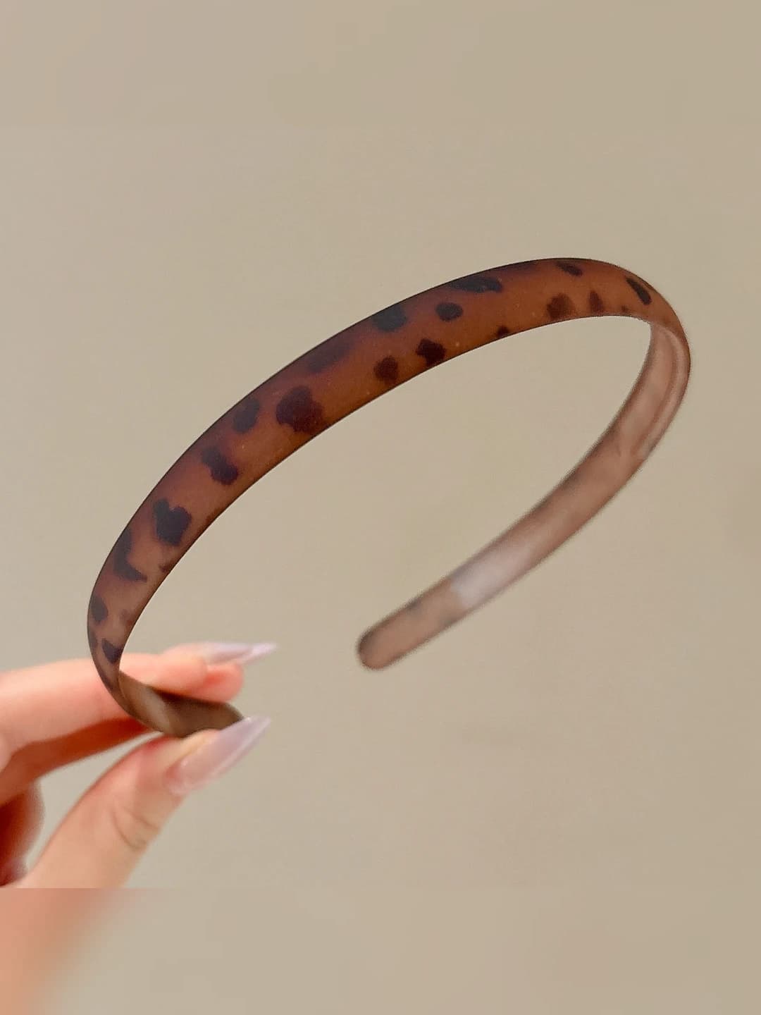 3# Leopard hair tie - 1.2 cm