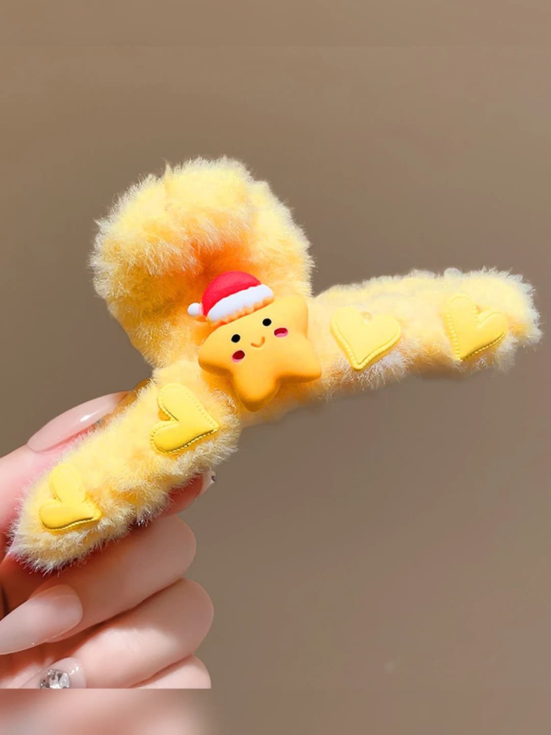 2# Yellow star clip (12 cm)