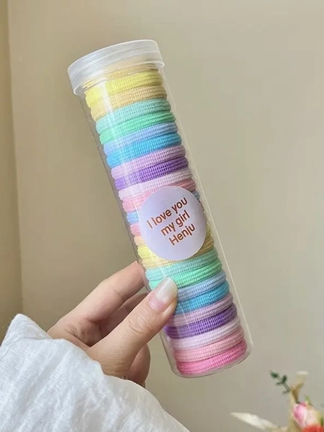 3# Multicolour striped [1 jar] 25 pcs, outer diam. ~4 cm