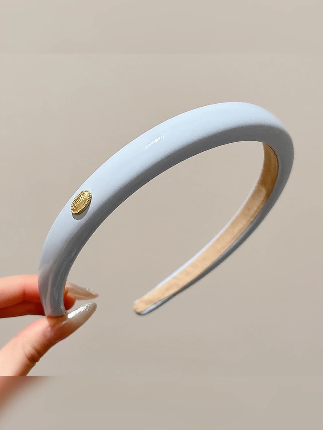 3# Sky blue leather, 1.5 cm