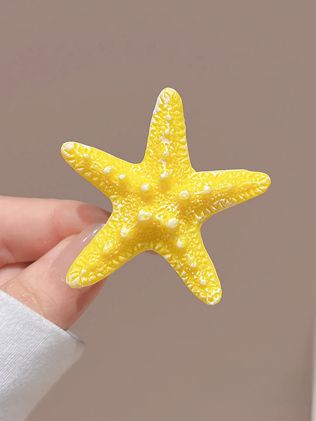 3# Starfish, yellow, 5.5 cm