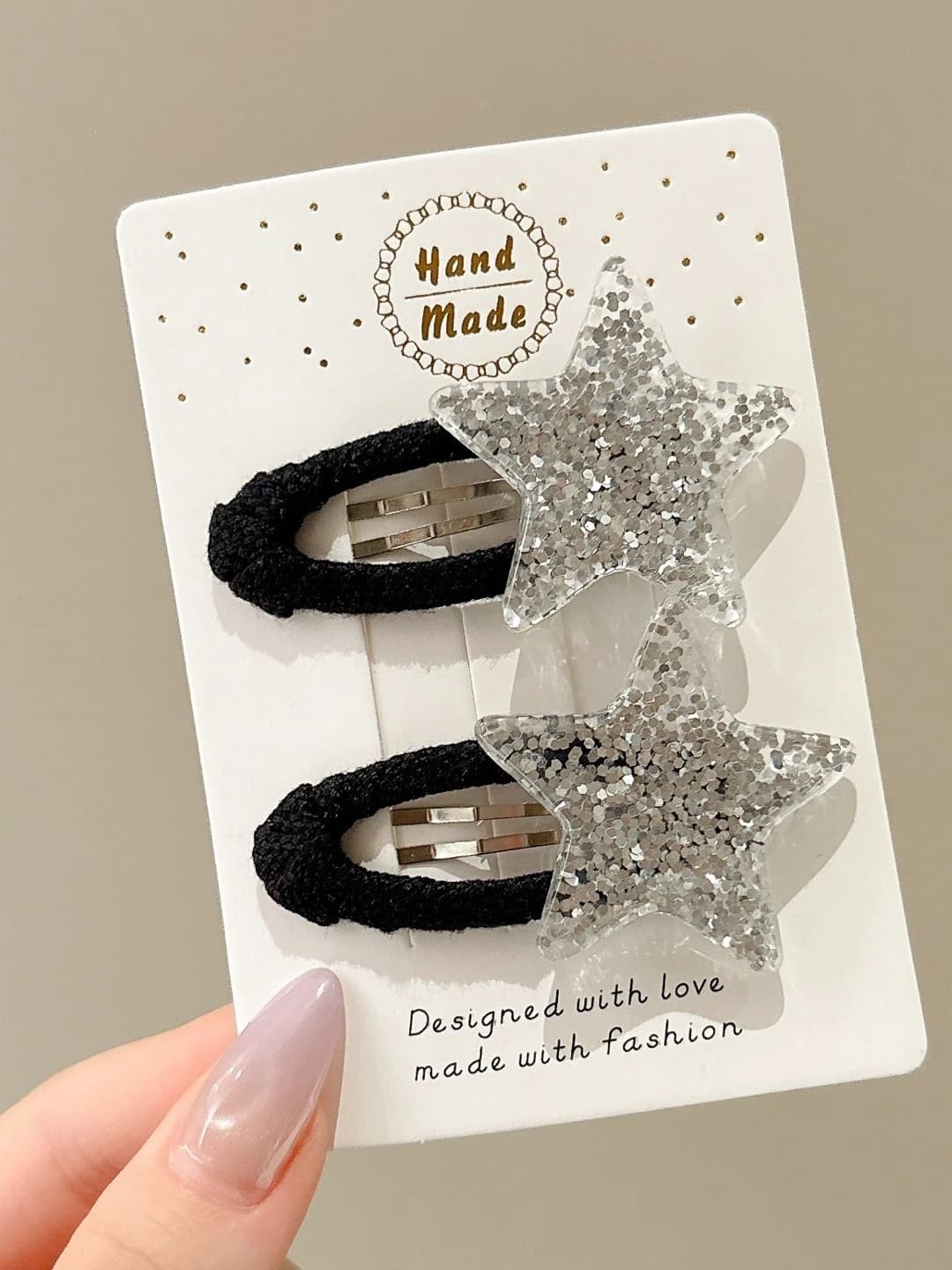 Star BB clip (2 pcs) ~6.5 cm