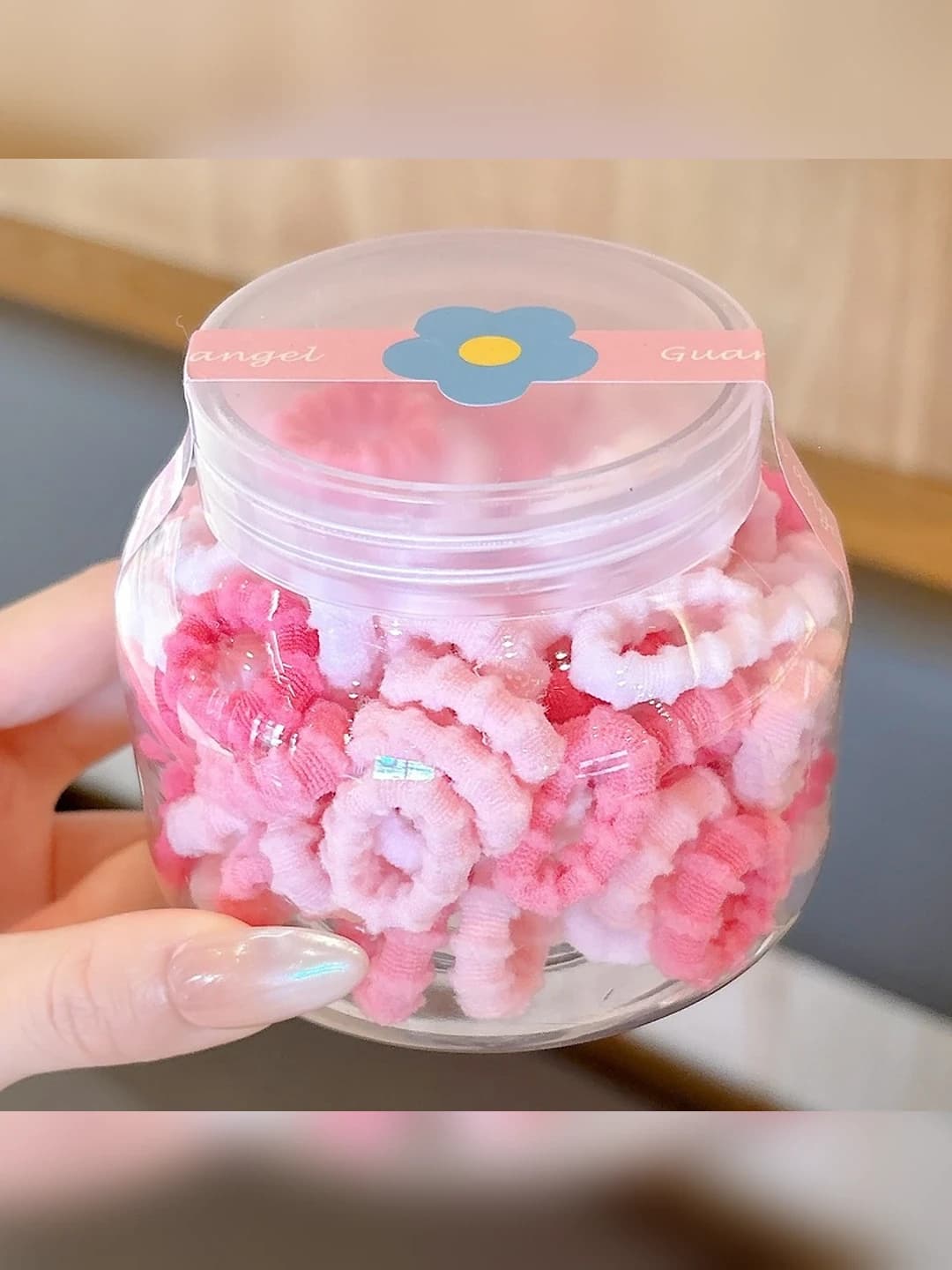 Розовые тона, 100 шт, ~2 см