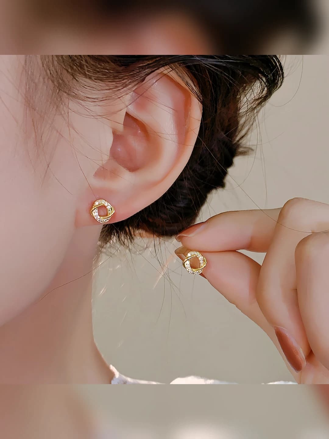 5# Retro unique earrings