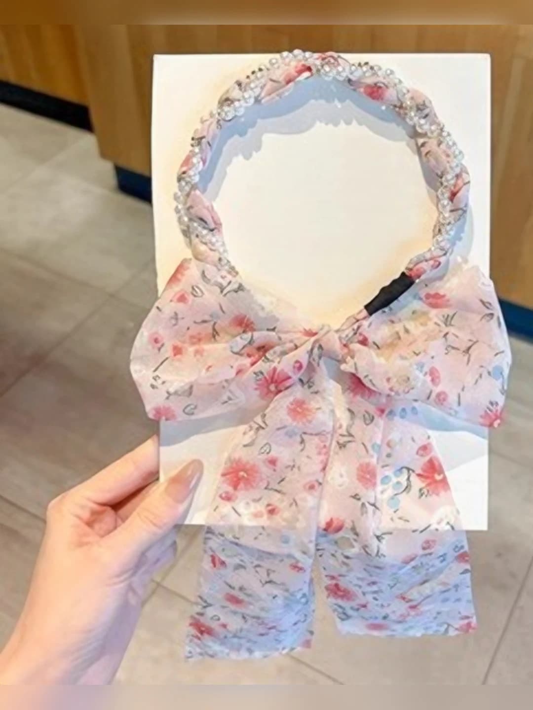 8# Pink small floral