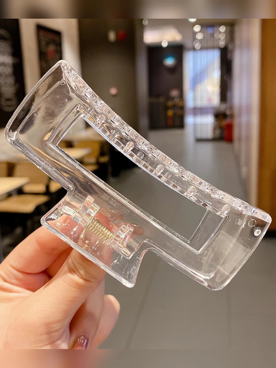 Clear large square