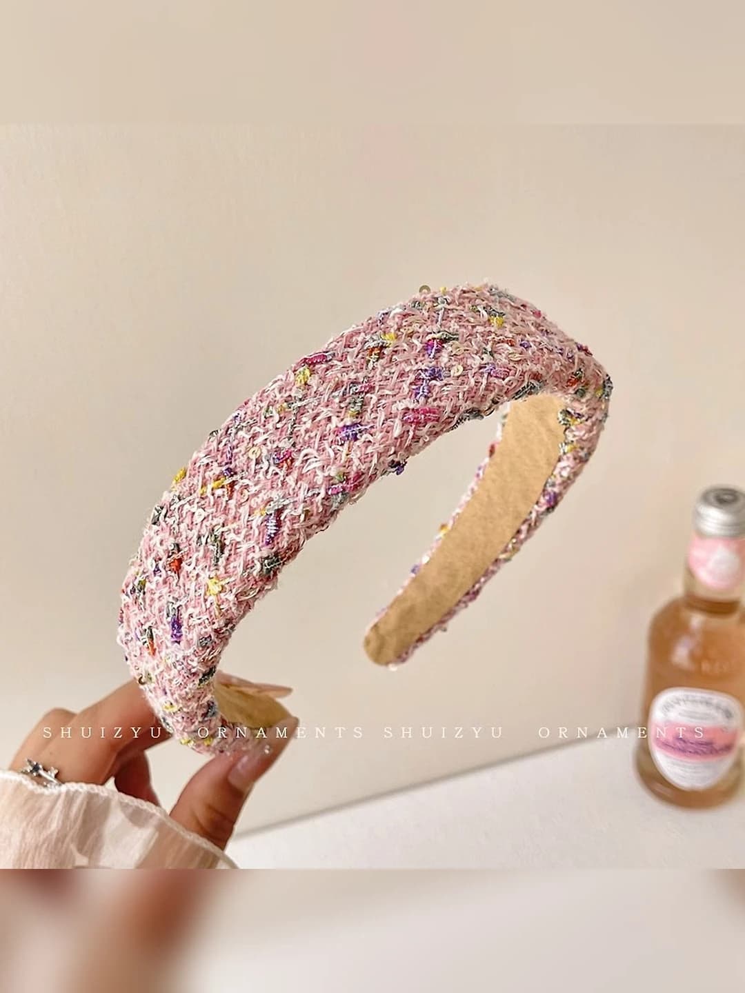 1# Розовый пайетками