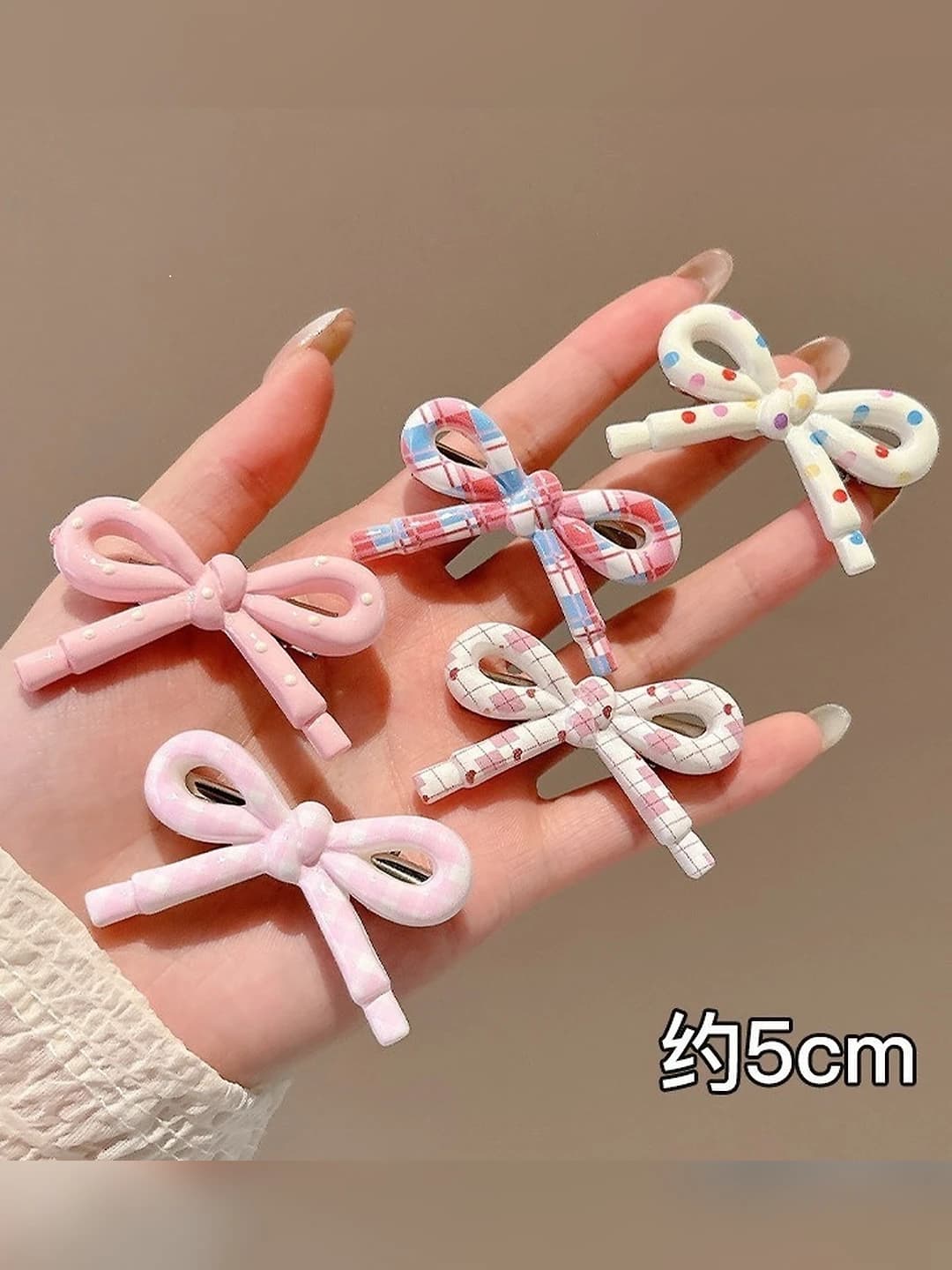Pink butterfly, 5 pcs