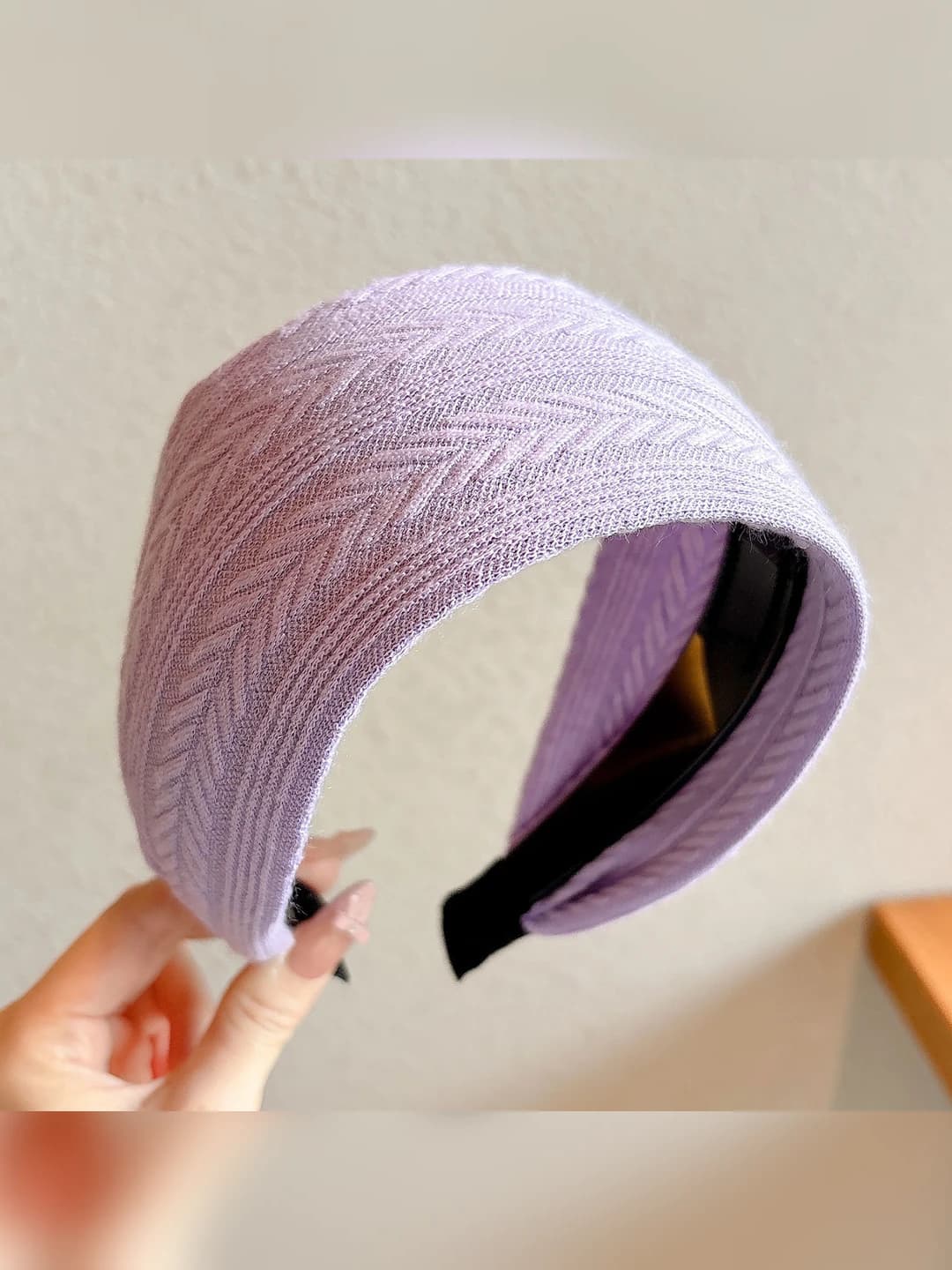 Wheat pattern - purple (width 7 cm, base 2.5 cm)