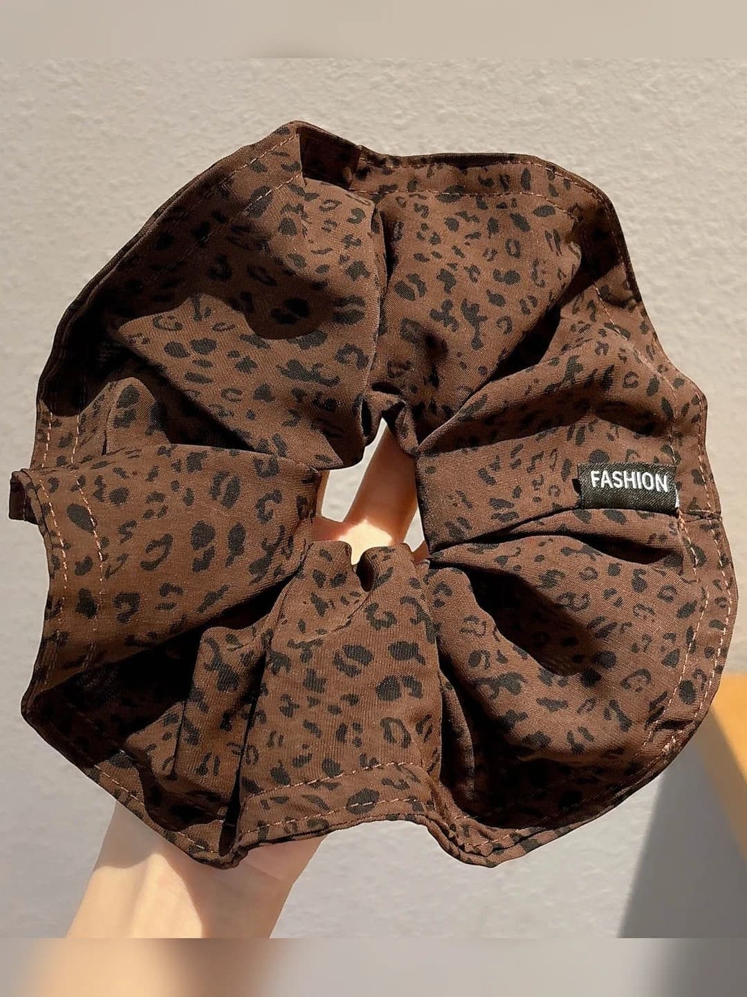 To'q kofe leopard taxminan 18 cm