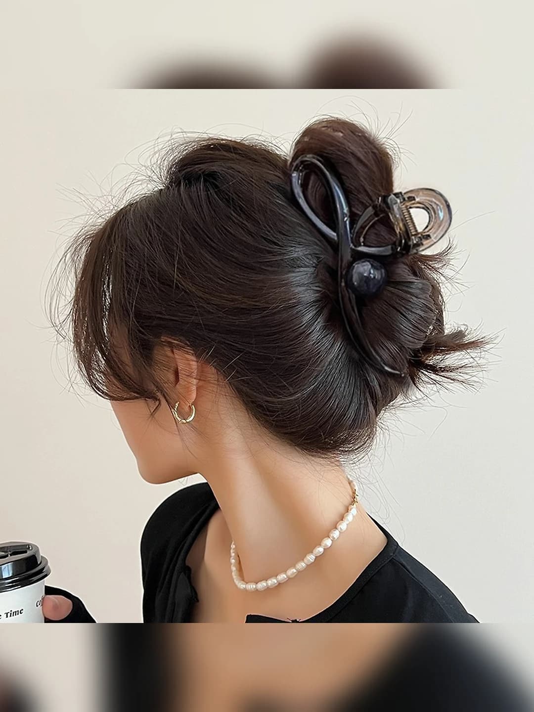 Clear grey, large 13 cm